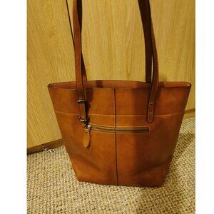 Vintage Genuine Leather Tote Shoulder Bag Handbag Big Large Capacity 2.0